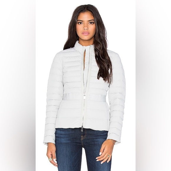 ADD Revolve Down Short Jacket Puffer Coat Blush Taupe Women’s size 8 - Picture 8 of 8